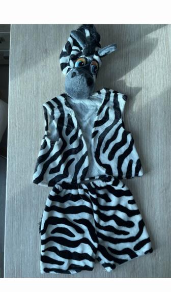 Продам новогодний костюм зебры