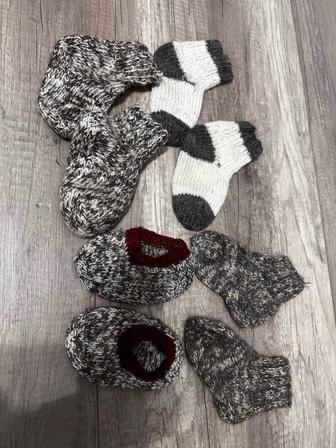 Носочки шерстяные