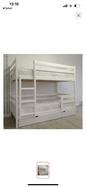Двухъярусная кровать 90x180 см