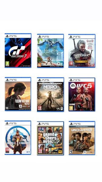 Диски/Игры на пс5/ps5. Гта5, Мортал Комбат, Фифа, Одни из нас, Юфс NFS