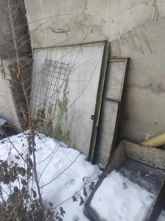 Продам ворота с калиткой