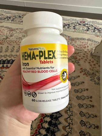 Hema-Plex витамины с железом, 60 табл.