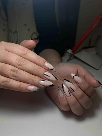 Маникюр, наращивание ногтей