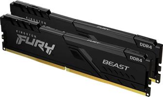 Оперативная память Kingston Fury Beast Ddr4 8G 3200/3600 / Kaspi Red