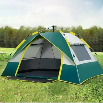 Палатка CAMPING Gear кемпинговая 2-местная зеленый