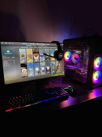Игровой компьютер i7-4790k RX580 полный комплект