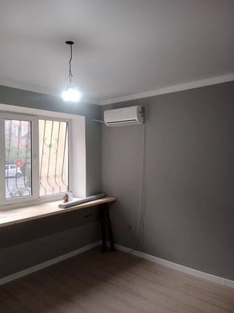 Поклейка обоев без швов, и галтелей