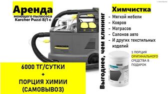 Аренда. Моющий пылесос Karcher