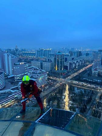 Услуги альпиниста, высотные работы