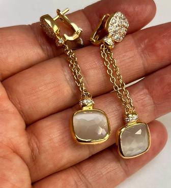 Серьги проба 585
