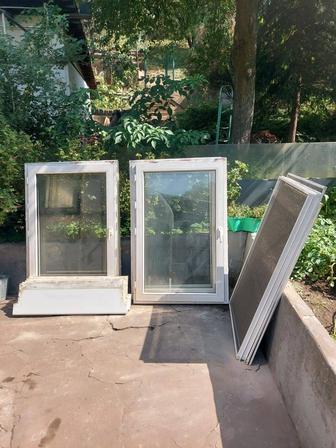 Продам б/у пластиковые окна