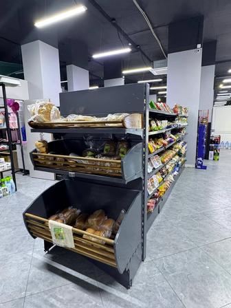 Продам торговые стеллажи для магазина б/у хорошего качества