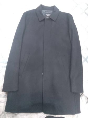 Пальто мужское синее 54 размер