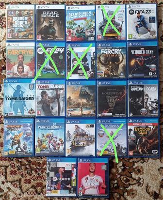 Диски игры, наушники, джойстики для пс4 пс5 ps4 ps5