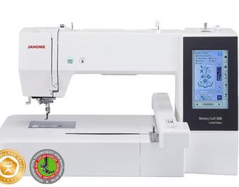 Janome 500 e вышивальная машина