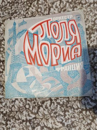 Пластинки поля мори винил винтаж ретро антураж