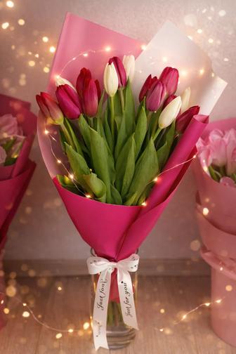 Свежие тюльпаны к празднику