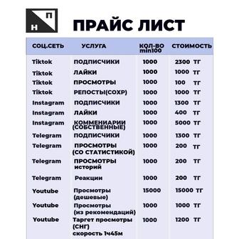 Накрутка подписчиков, лайков, просмотров