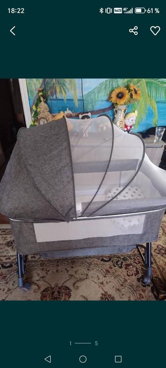 Продам детскую манеж прикроватку