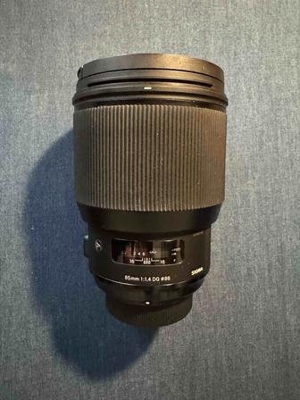 Объектив Sigma Art 85mm f1.4 Nikon f