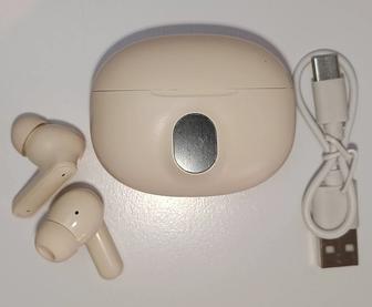 Шумоподавляющие беспроводные наушники с цифровым дисплеем, Bluetooth 5.4