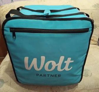 Термосумка Wolt продам сумку для доставки горячей еды