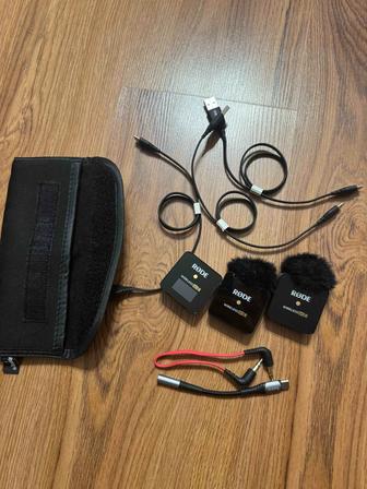 Продам петличка, микрофон Rode Wireles Go 2 черный