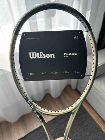Теннисная ракетка Wilson с автографом Korda Sebastian