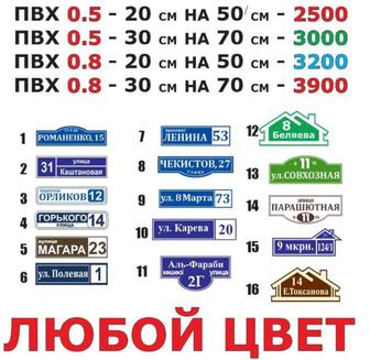 Адресные таблички