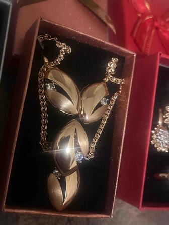 Украшения наборы из турецкого золота