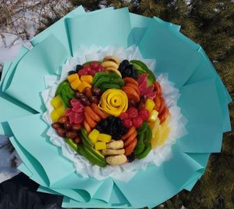 Букет из сухофруктов, букеты из фруктов