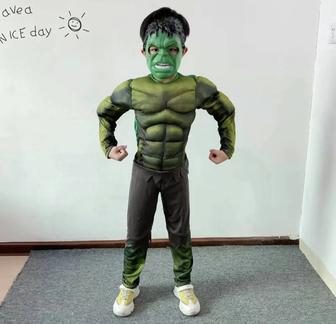 Новогодний костюм Халка 5-7лет
