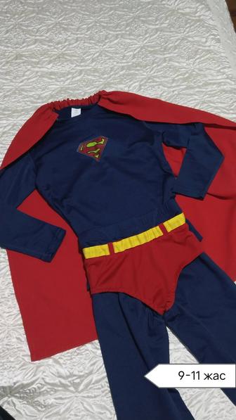 Супермен на 9-11лет Новогодний костюм