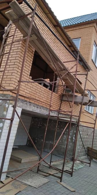 Строю дома коттеджи забора гаража пристройки бетонные работы стяжки пола