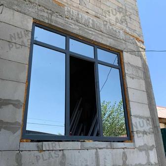 Пластиковые ,алюминиевые окна ,двери