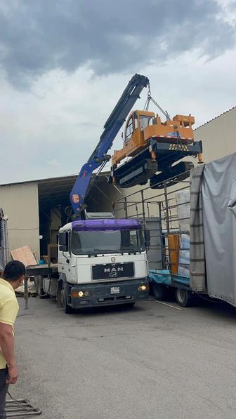 Услуги манипулятора от 3 до 10 тонн!работы любой сложности