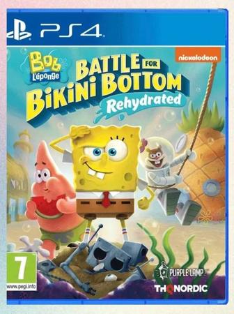 Игра на ps 4/5 Губка Боб битва за Бикини Боттом