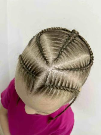 Плетение брейдов из своих волос