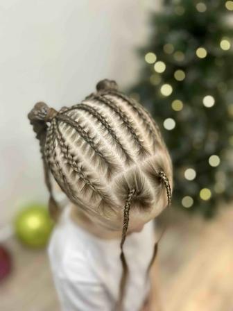 Плетение брейдов из своих волос