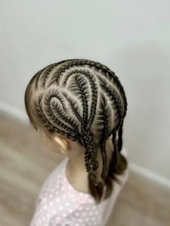 Плетение брейдов из своих волос