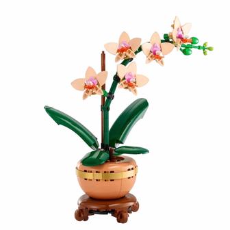 Декоративный конструктор в виде цветка в горшке.