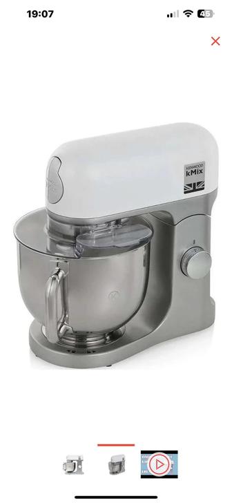 Кухонный комбайн KENWOOD KMX750WH белый