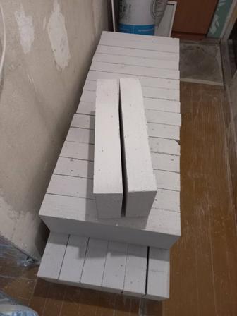 Газоблок автоклавный 100х250х600 пеноблок