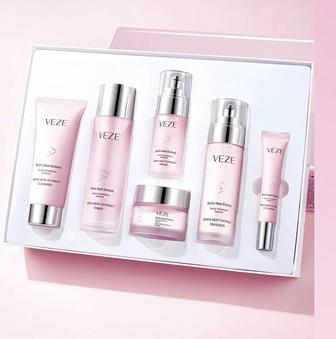 Набор уходовой косметики для лица, бокс косметика, подарок для женщин