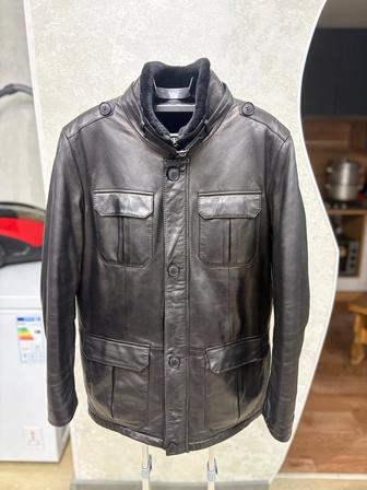 Дубленка кожаная натуральная мужская