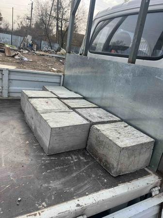 Бетонные подушки под контейнеры и металлоконструкции