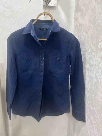 Рубашка Massimo dutti джинсовая