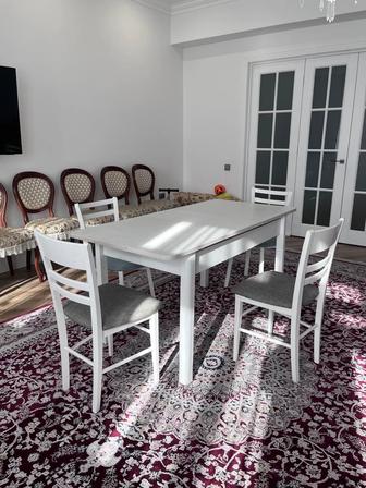 Продам стол и стулья (можно по отдельности)