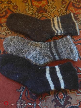 Продам лечебные носки вязаные со 100%пуха собаки