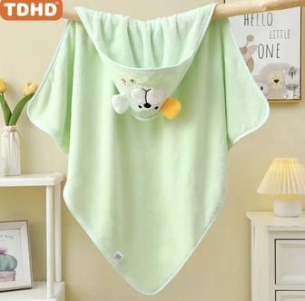 Полотенце уголок зеленое новое 80на80